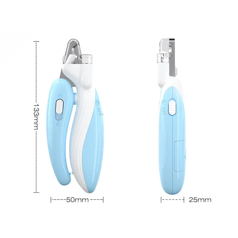 Professional Grade Nail Clippers with LED Light