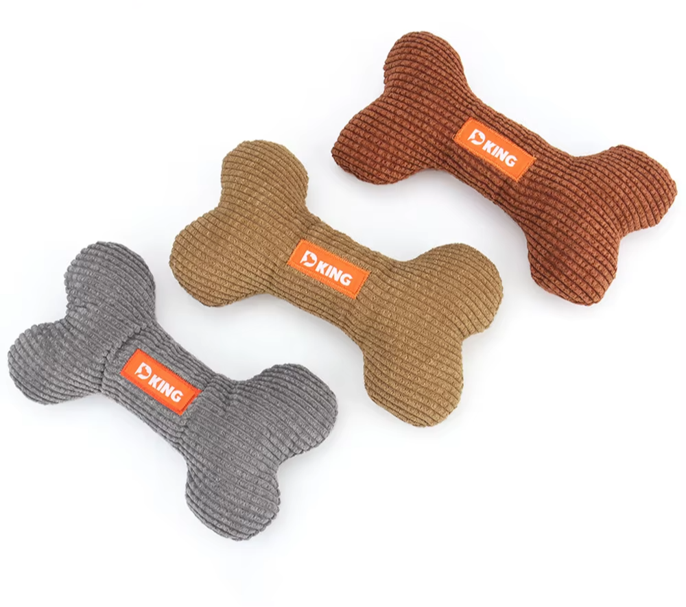 Puppy Plush Squeak Bone
