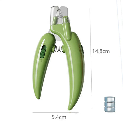 Professional Grade Nail Clippers with LED Light 