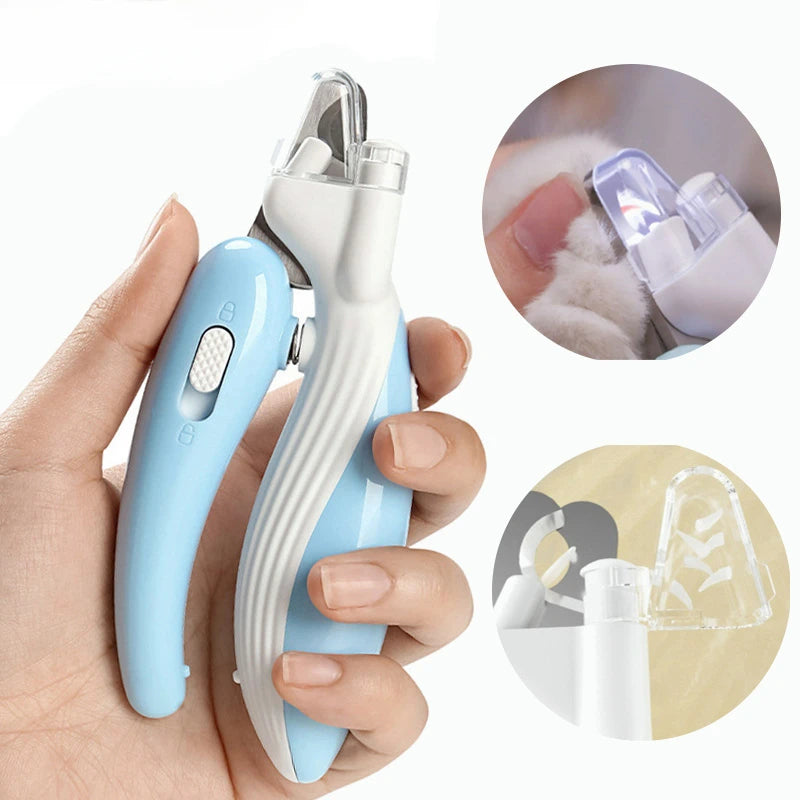 Professional Grade Nail Clippers with LED Light 