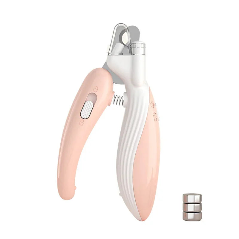 Professional Grade Nail Clippers with LED Light 
