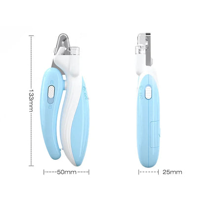 Professional Grade Nail Clippers with LED Light 