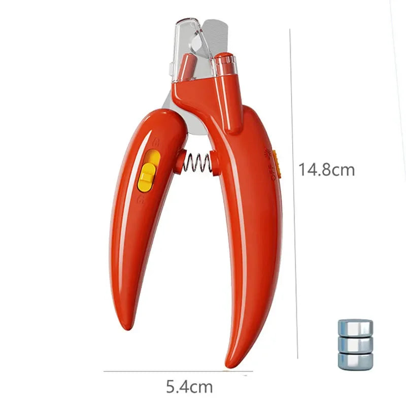 Professional Grade Nail Clippers with LED Light 